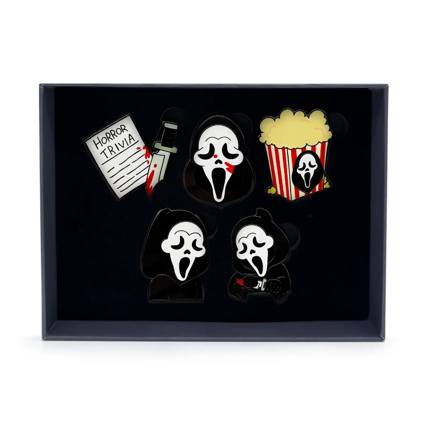 Ghost Face Pin Set 2 - Image 4