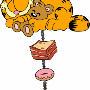 Garfield Dangle Pin