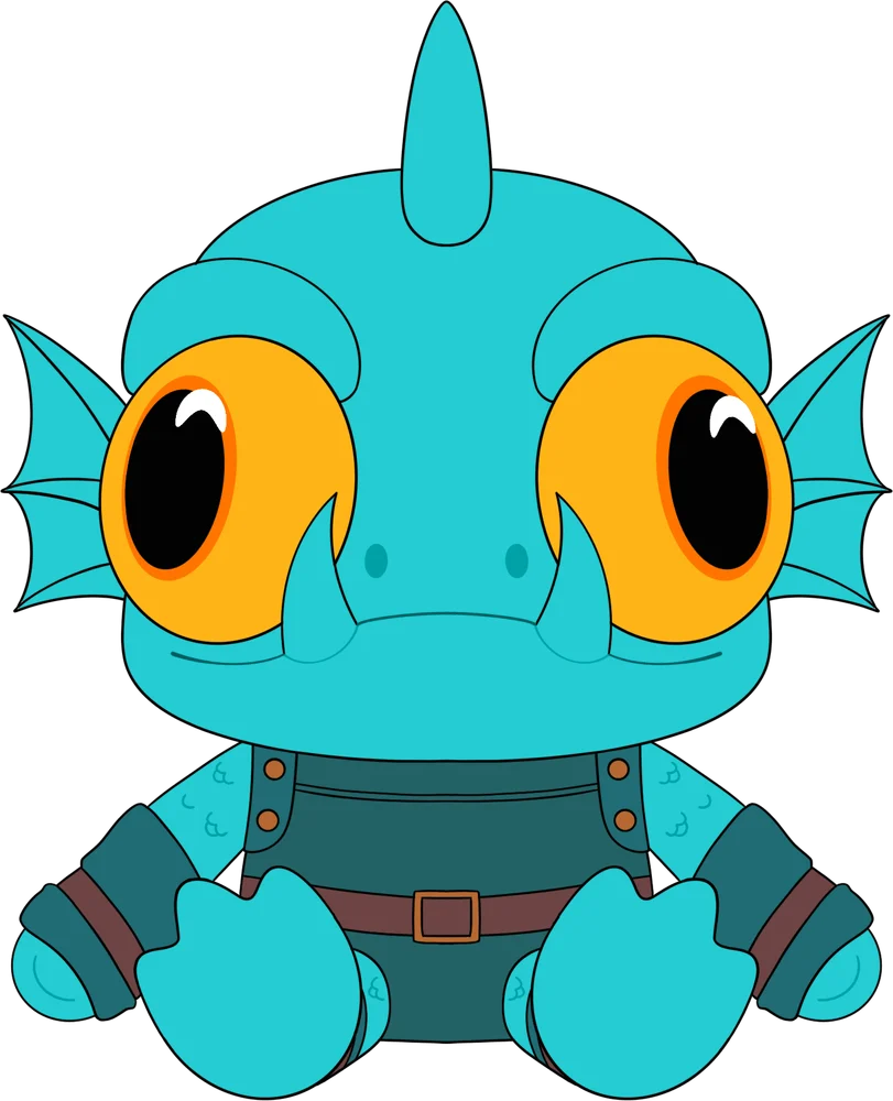 Gill Grunt Plush (9in)