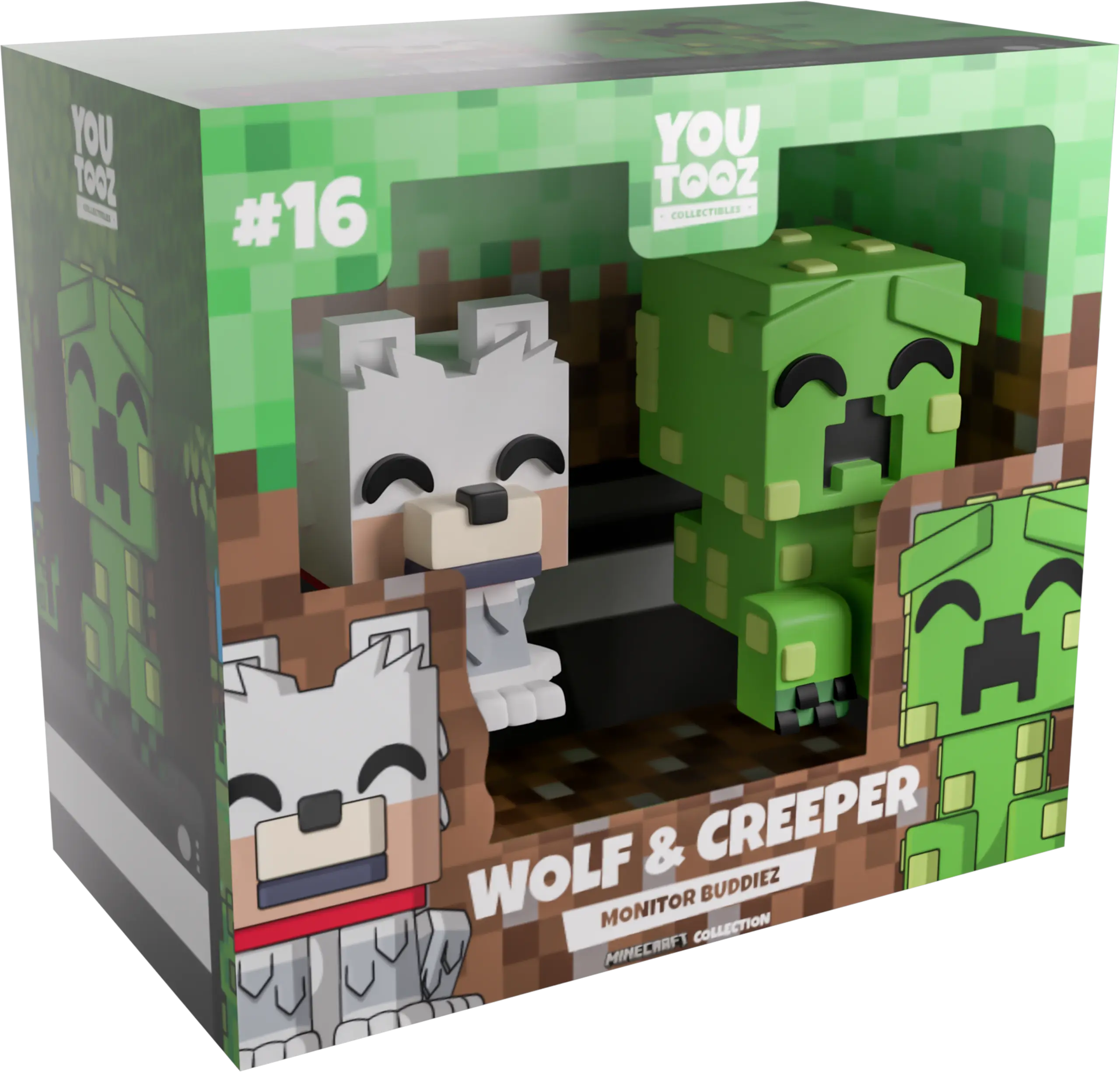 Wolf & Creeper Monitor Buddiez - Image 2