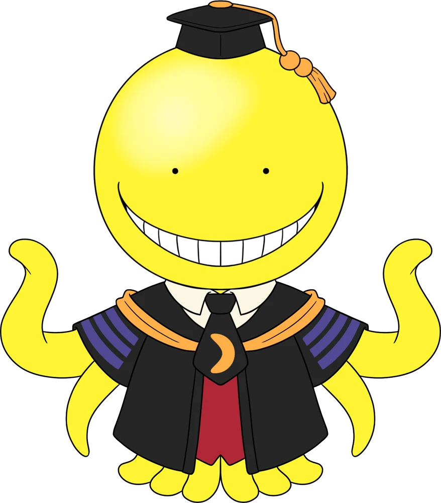 Koro Sensei Plush (9in)