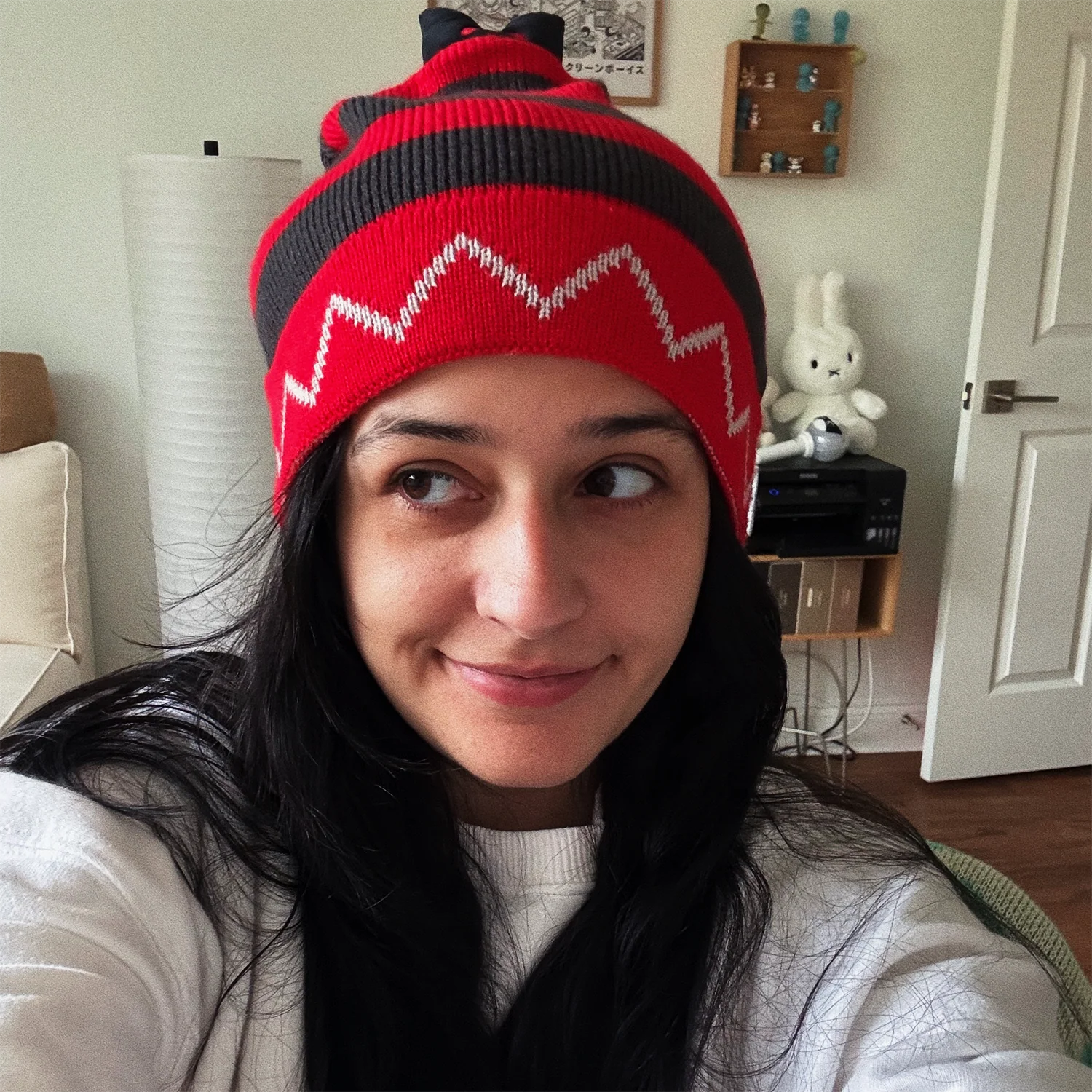 Red Crown Beanie - Image 4