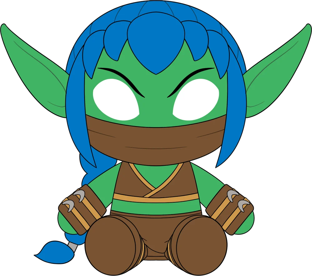 Stealth Elf Plush (9in)