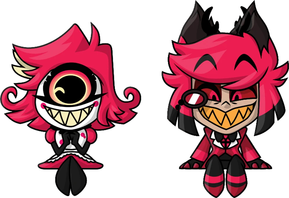 Alastor & Niffty Monitor Buddiez