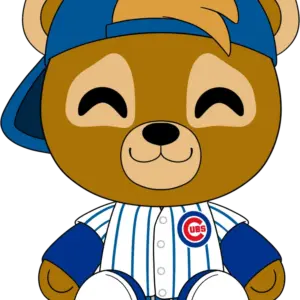 Chicago Cubs Bear Plush (9in)
