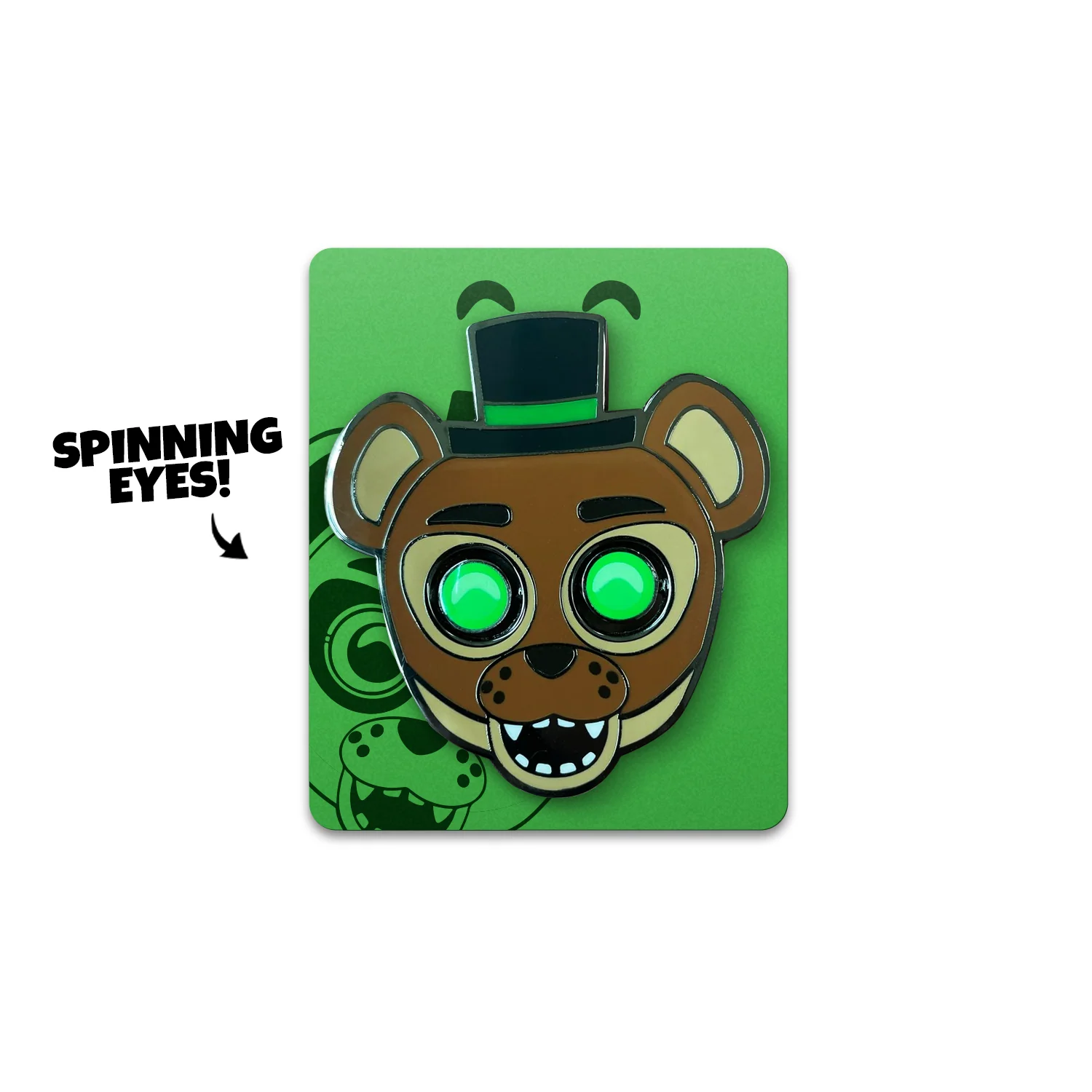 Popgoes The Weasel Spinning Pin - Image 5