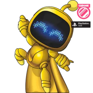 Gold Chrome Astro Bot