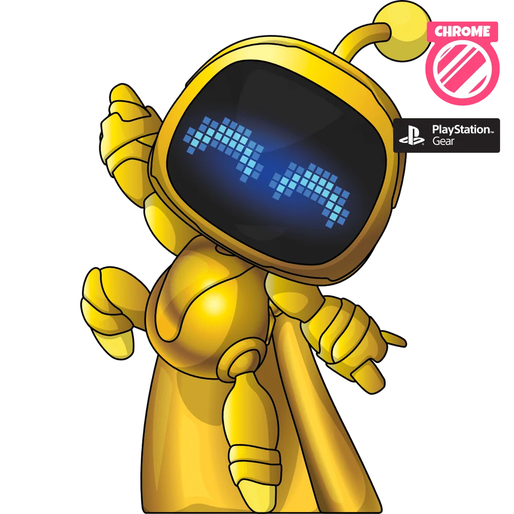 Gold Chrome Astro Bot