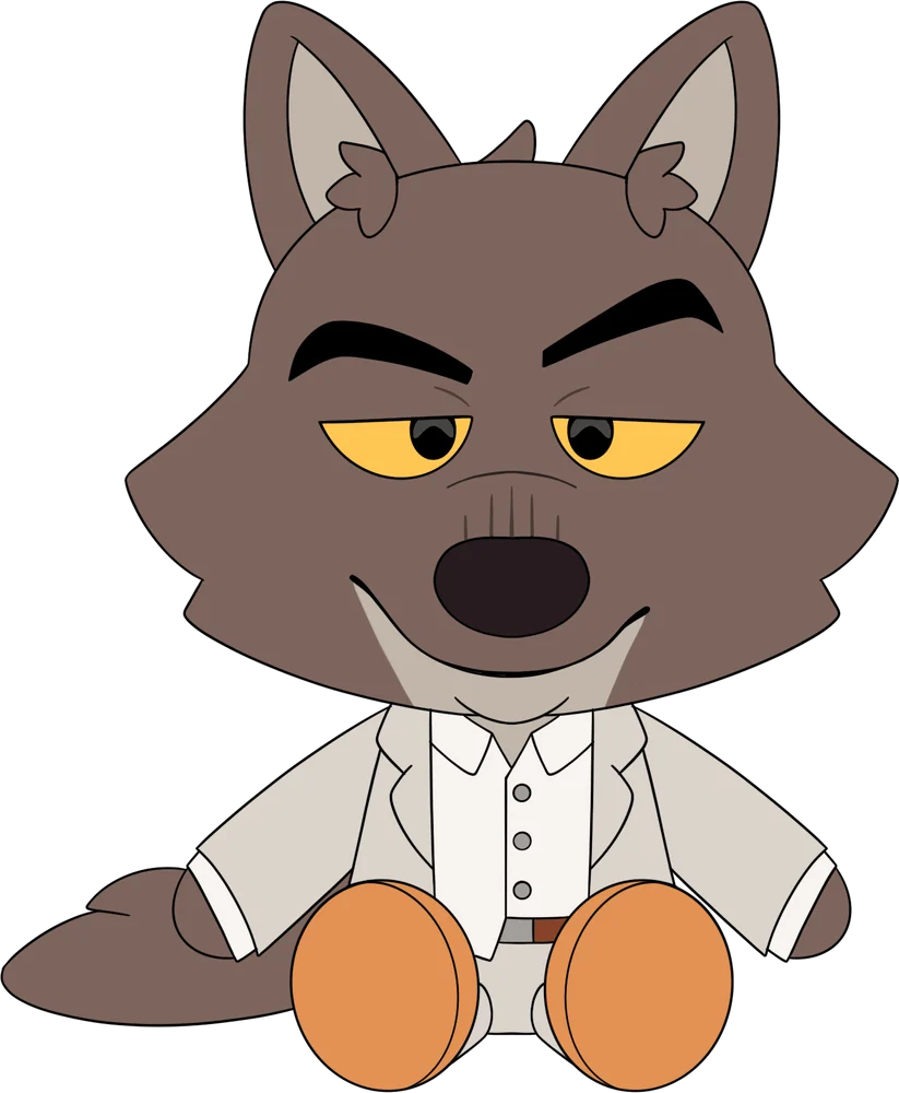 Mr. Wolf Plush (9in)