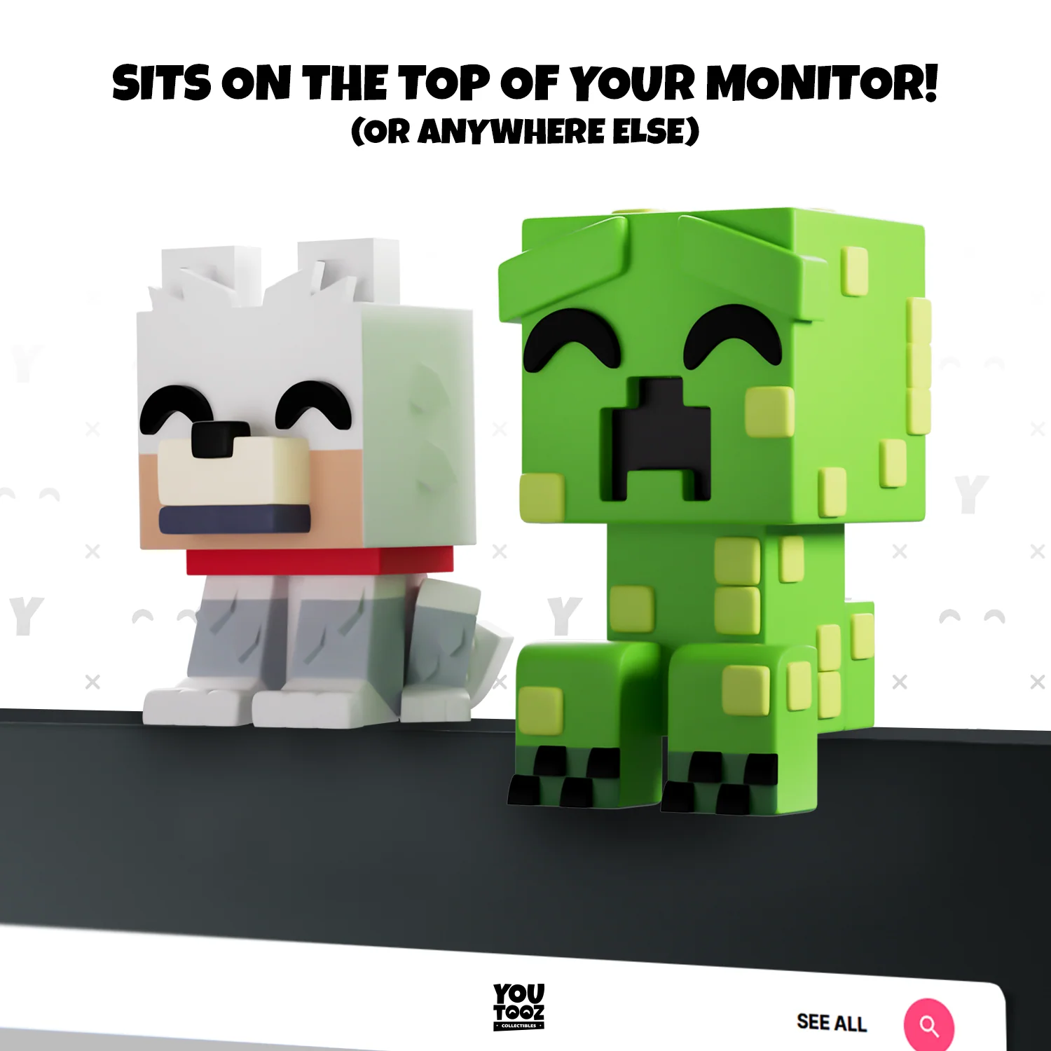 Wolf & Creeper Monitor Buddiez - Image 3