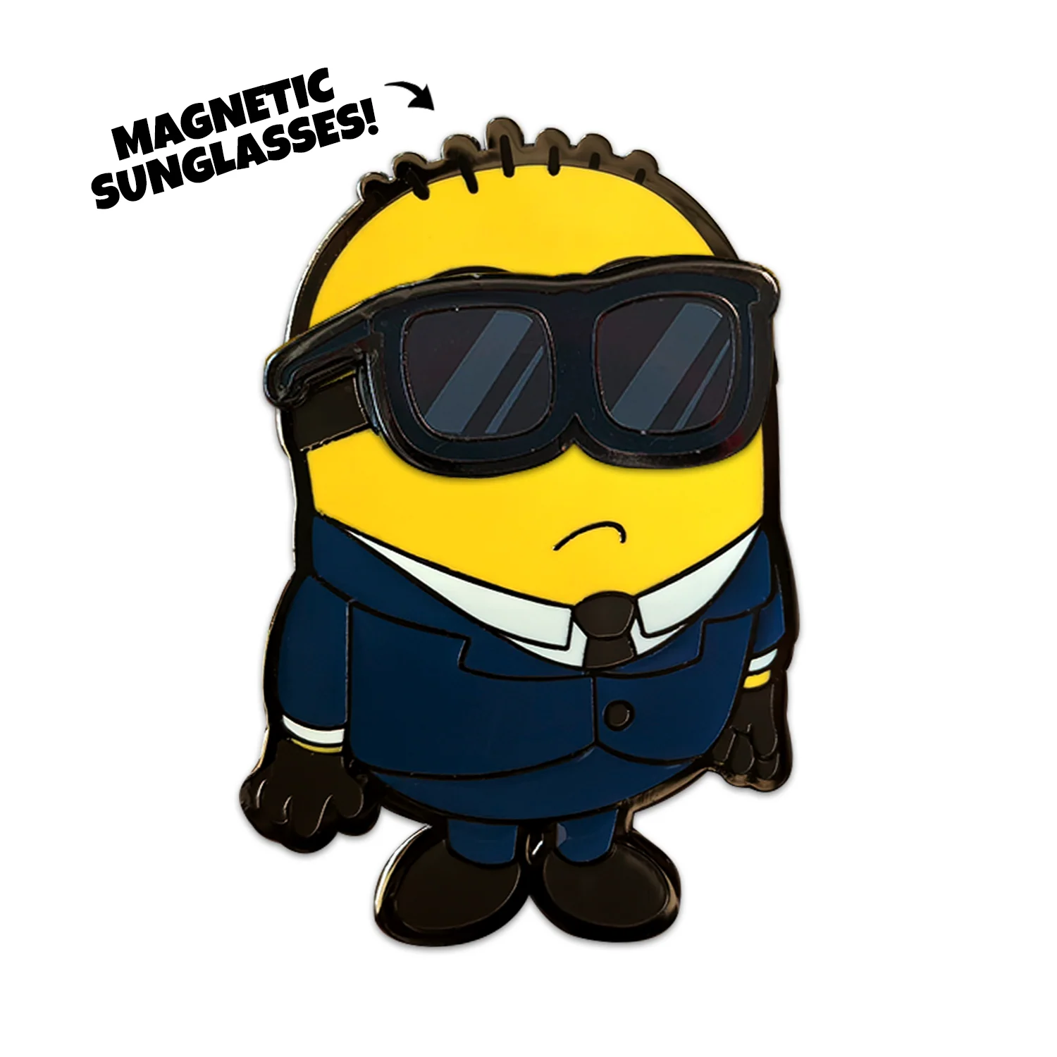 Sunglasses Suit Minion Pin - Image 2