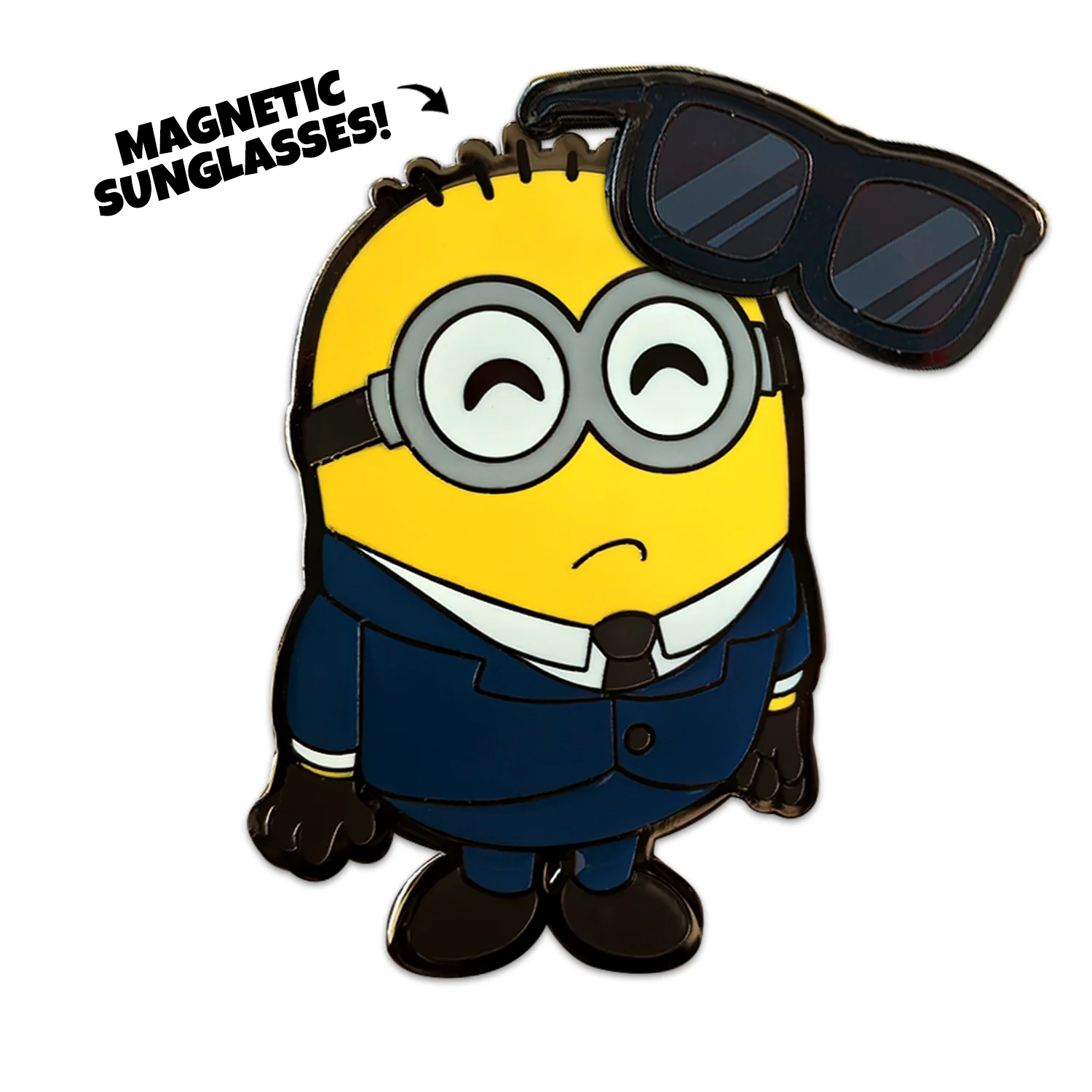 Sunglasses Suit Minion Pin - Image 3