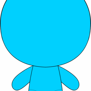 Blue Keychain