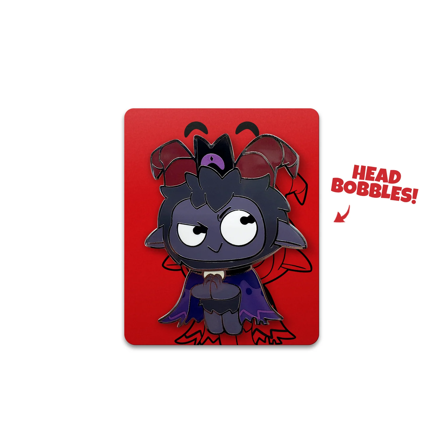 Goat Bobblehead Pin - Image 3
