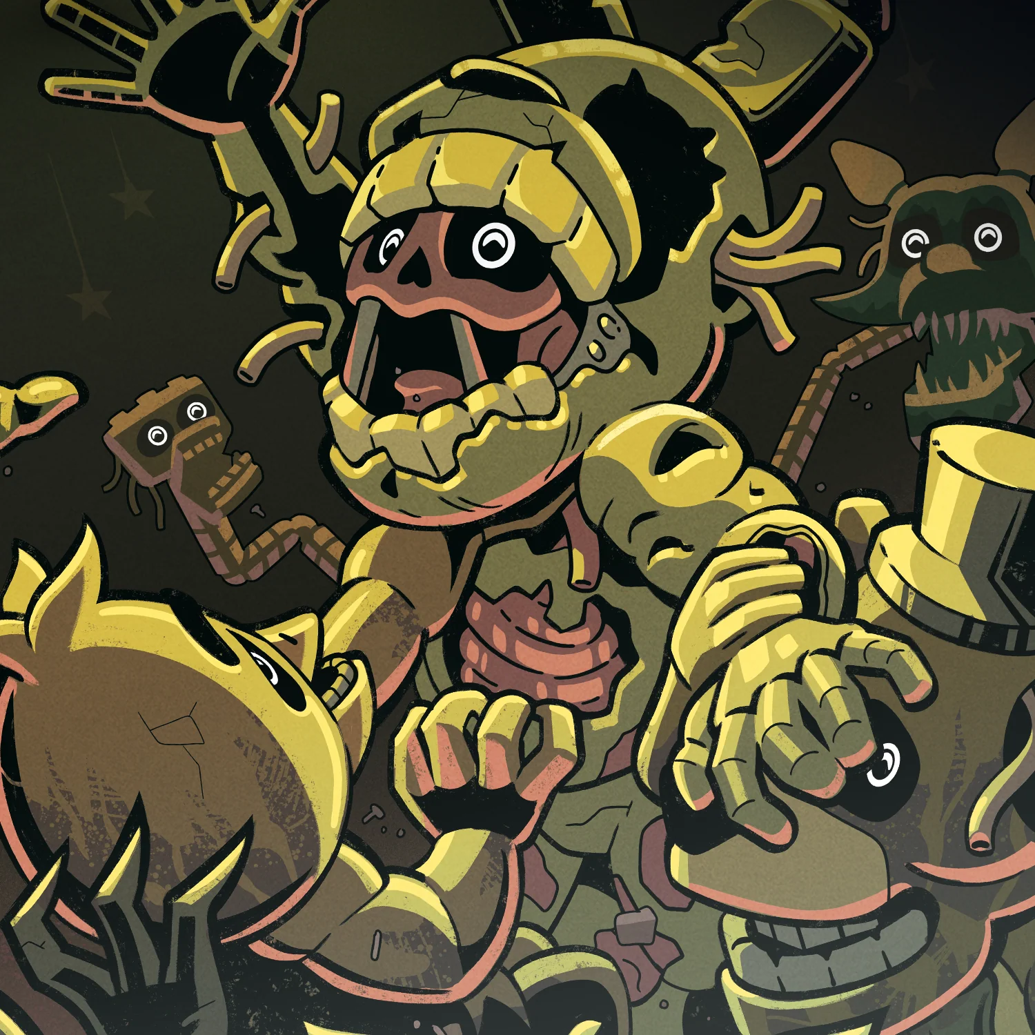 Five Nights at Freddy's Game 3 Print - Image 7