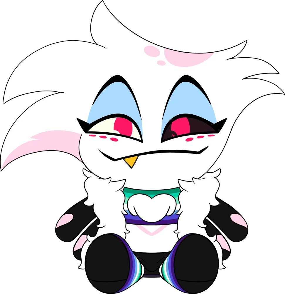 Pride Angel Dust Plush (9in)