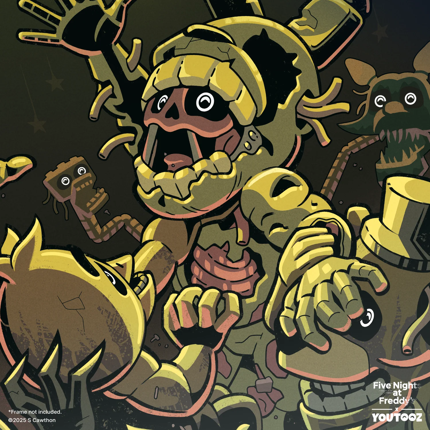 Five Nights at Freddy's Game 3 Print - Image 2