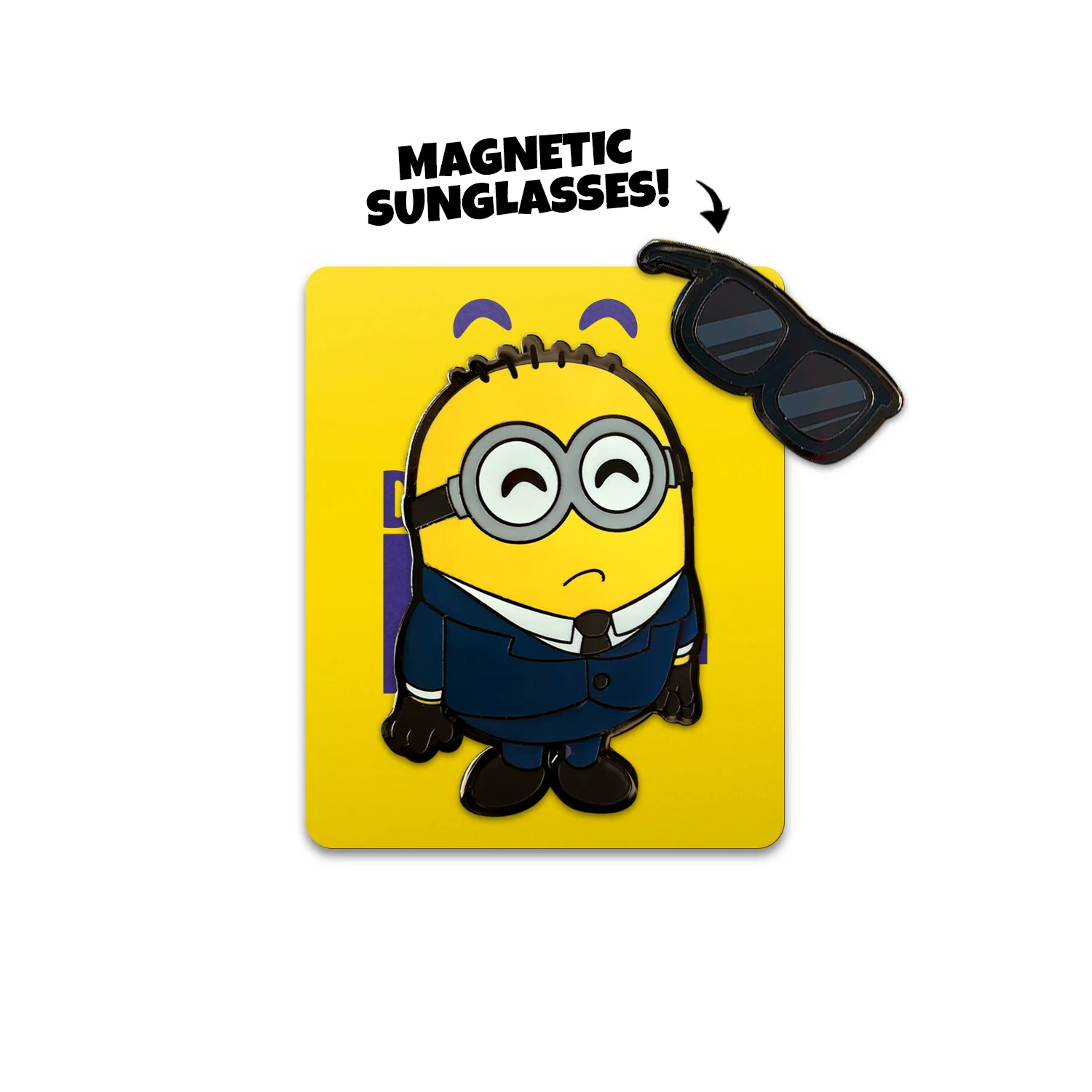 Sunglasses Suit Minion Pin - Image 5