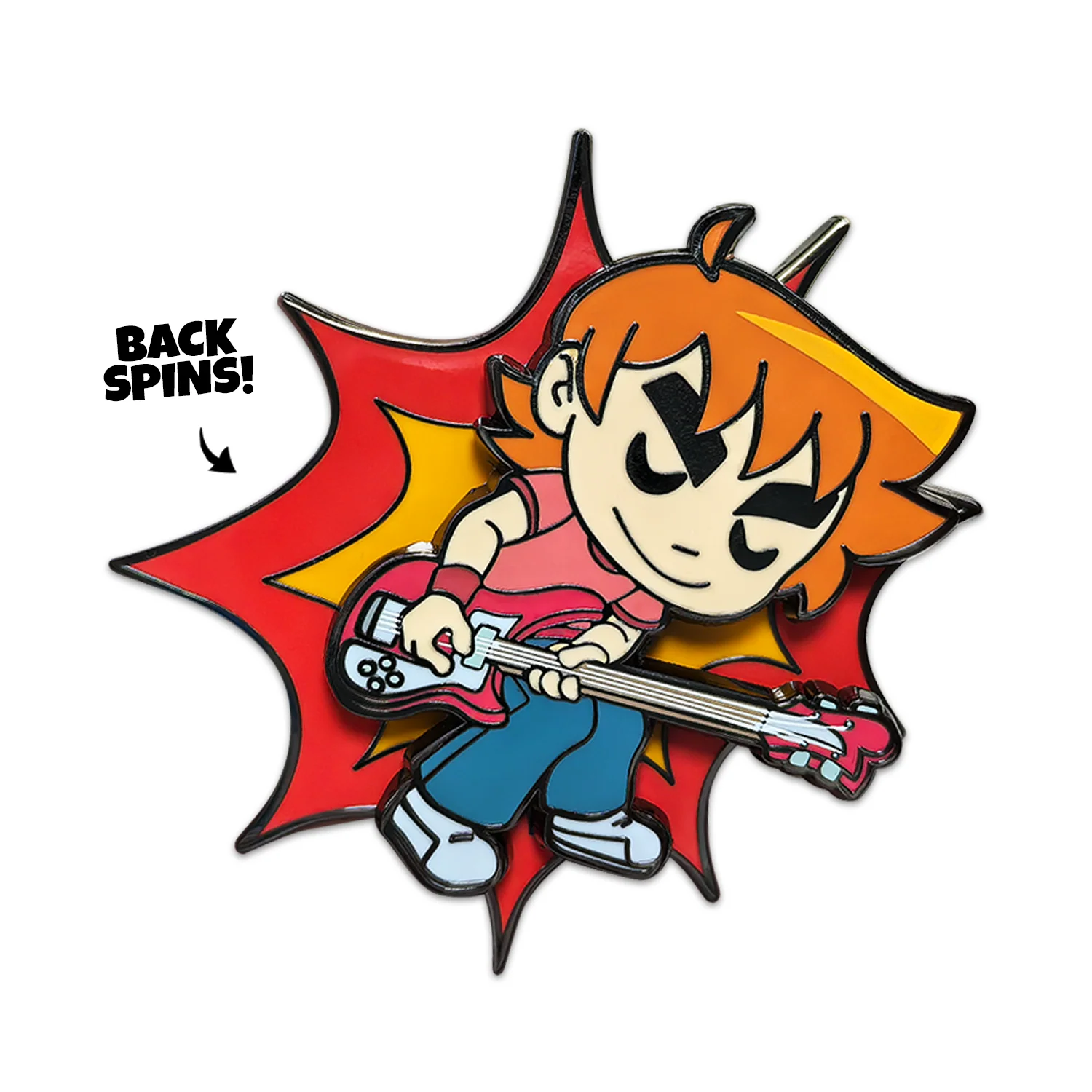 Scott Playing Guitar Pin - Image 2