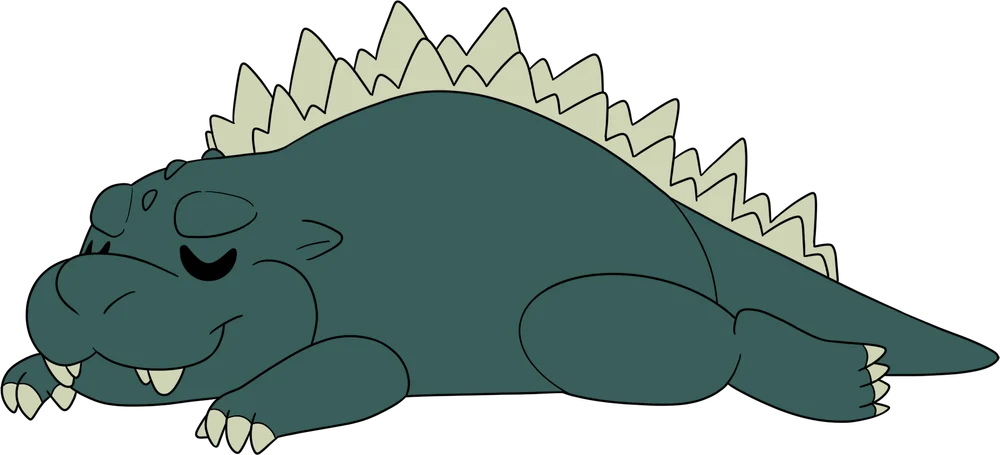 Weighted Godzilla Plush (16in)