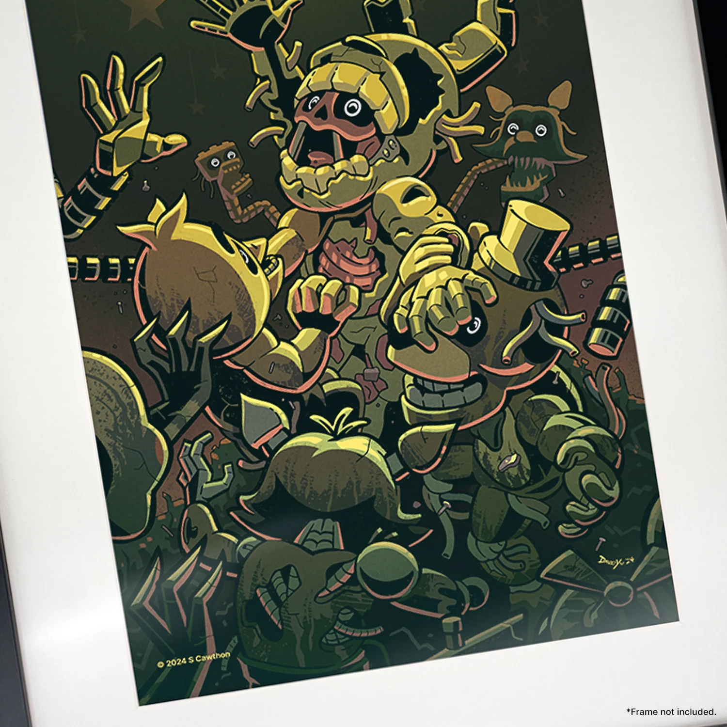 Five Nights at Freddy's Game 3 Print - Image 6