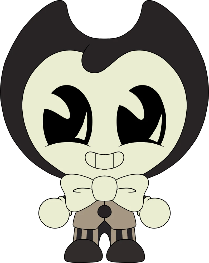 Chibi Bendy Keychain (5in)