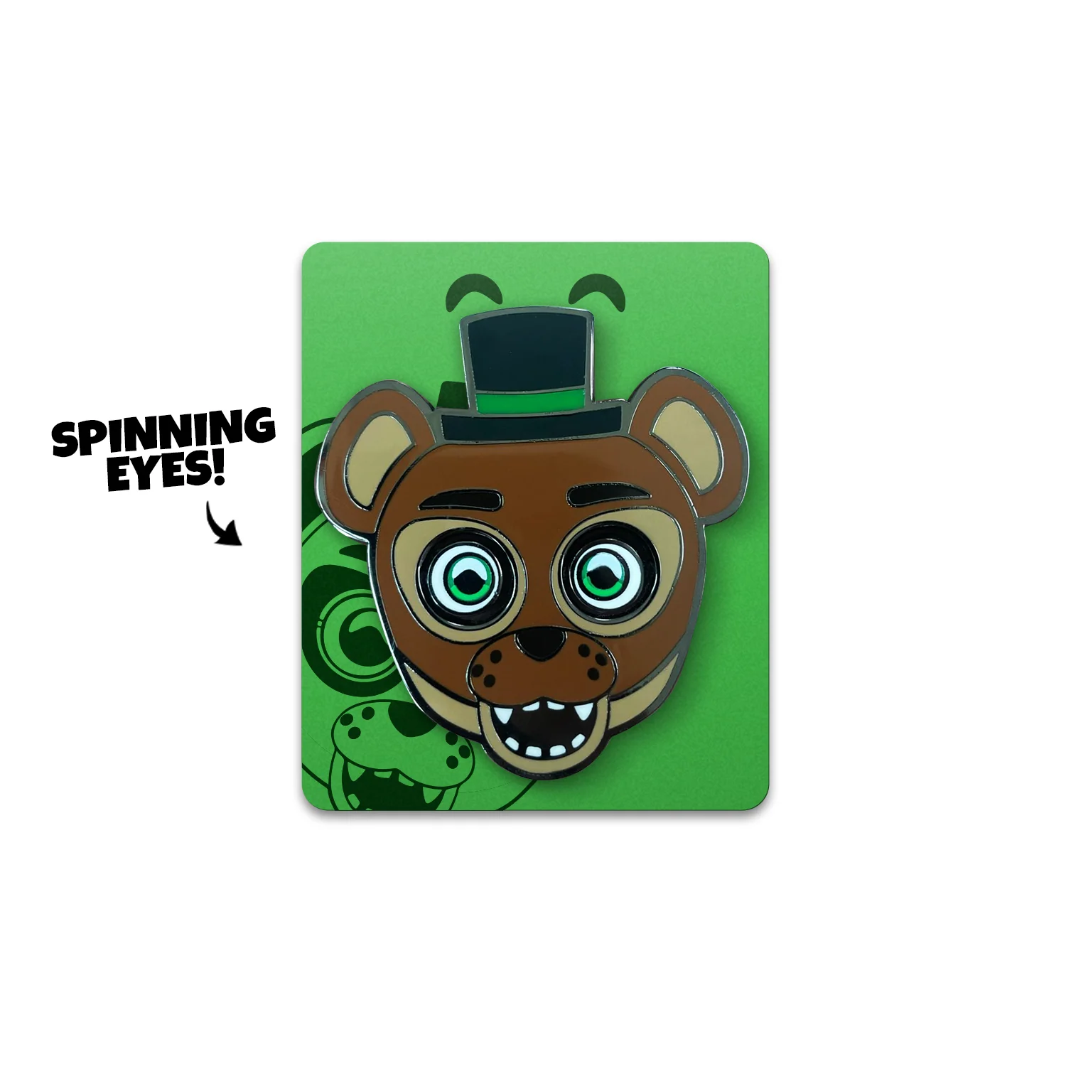 Popgoes The Weasel Spinning Pin - Image 4