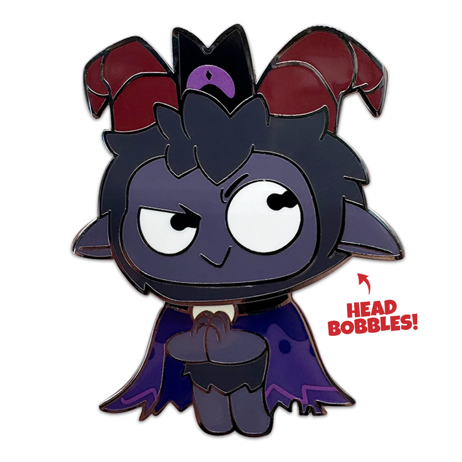 Goat Bobblehead Pin - Image 2