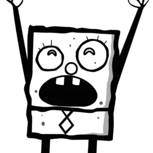 DoodleBob Pencil Holder