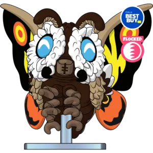 Mothra Flocked
