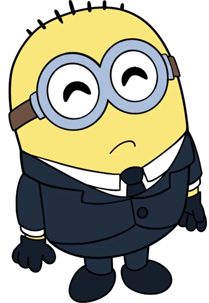 Sunglasses Suit Minion Pin