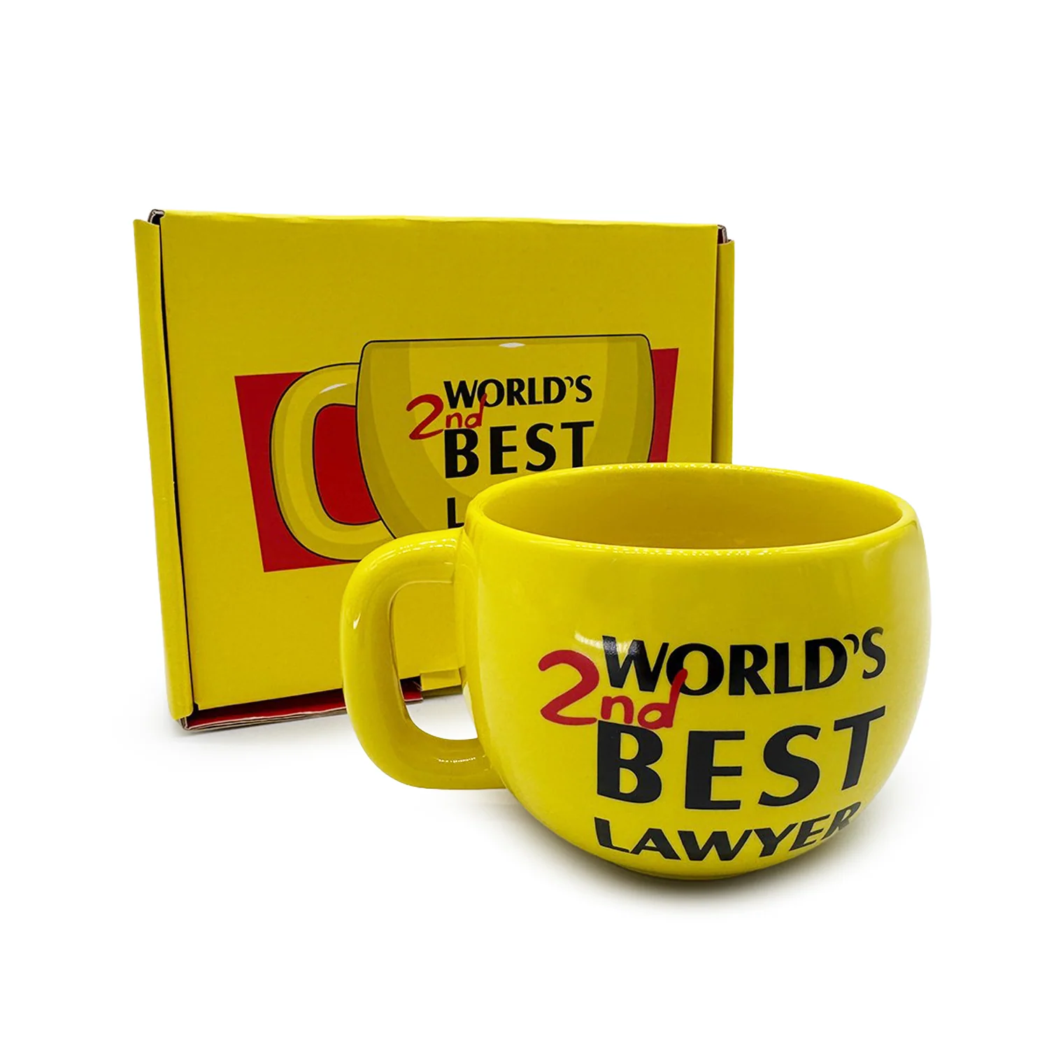 World's 2nd Best Lawyer Mug - Image 3