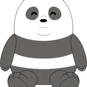 Panda Plush (9in)