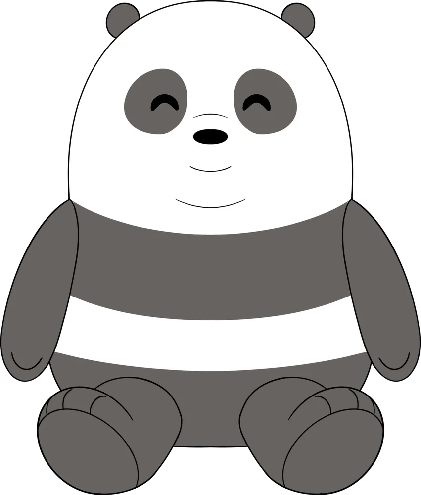 Panda Plush (9in)