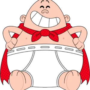 Captain Underpants Plush (9in)