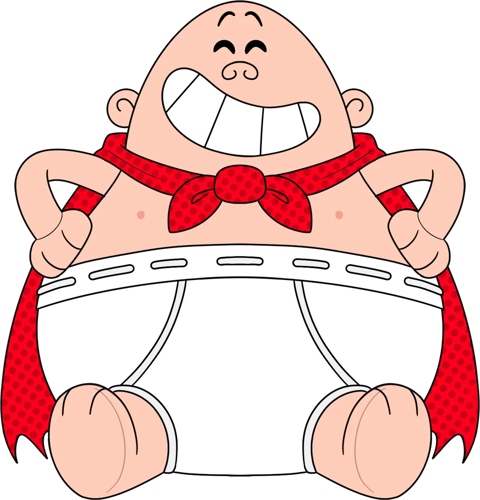 Captain Underpants Plush (9in)