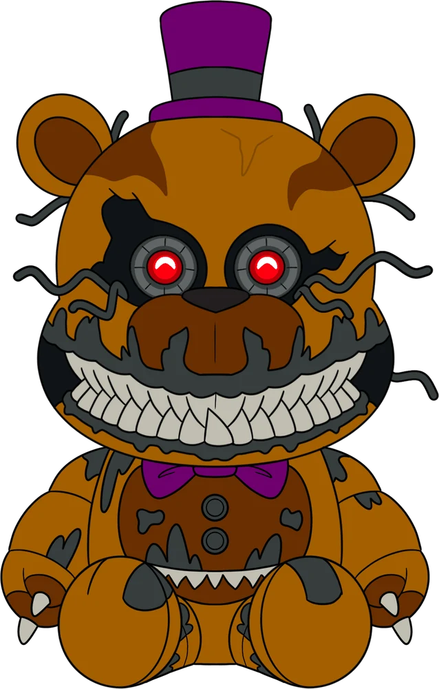 Nightmare Fredbear Plush (9in)