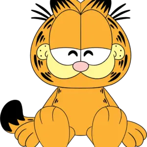 Garfield Sit Plush (9in)