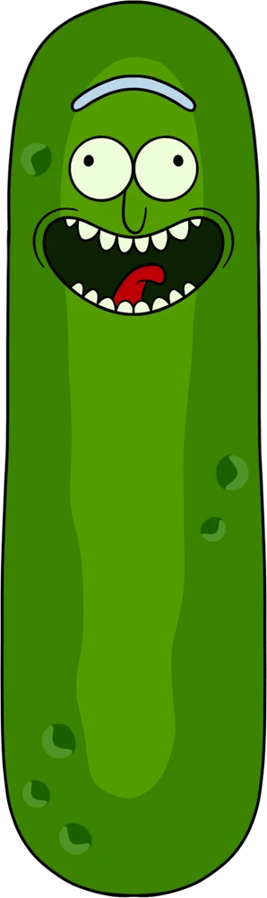Pickle Rick Plush (9in)