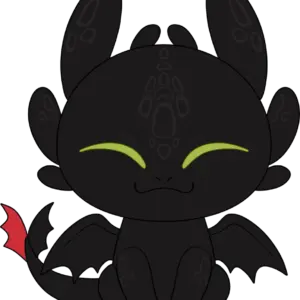 Toothless Plush (9in)
