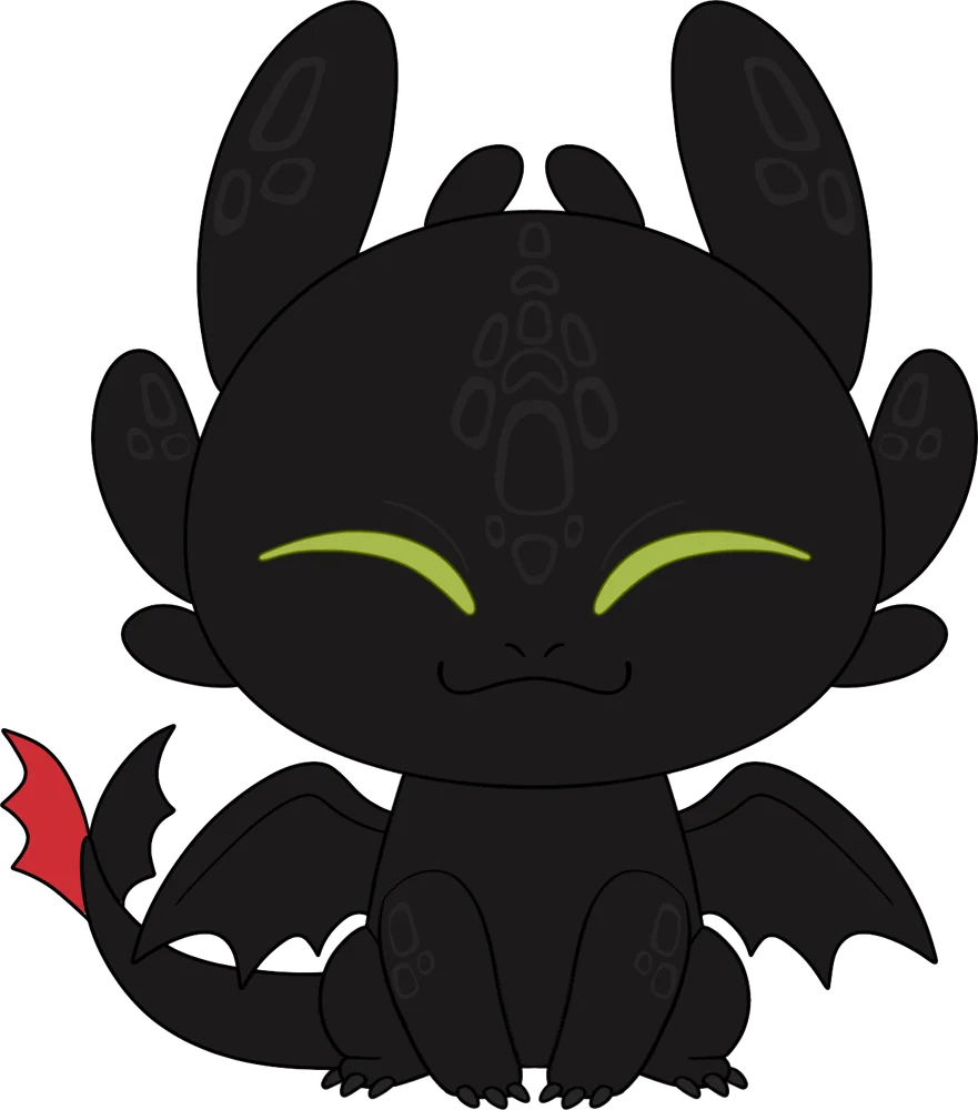 Toothless Plush (9in)