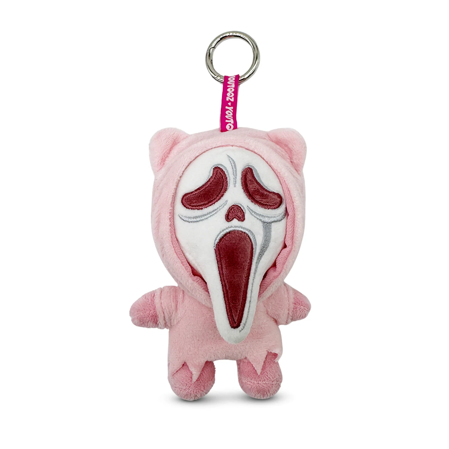 Cute Ghost Face Keychain (5in) - Image 2