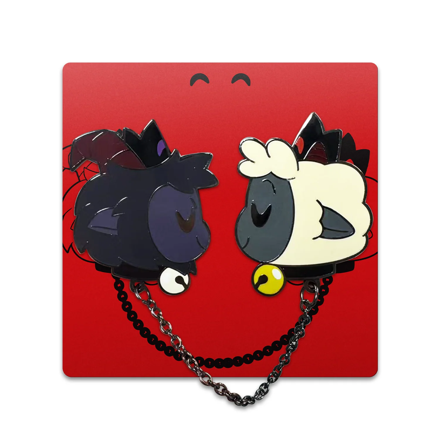 Goat and Lamb Lapel Pin - Image 3