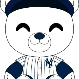 New York Yankees Bear Plush (9in)