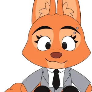Diane Foxington Plush (9in)