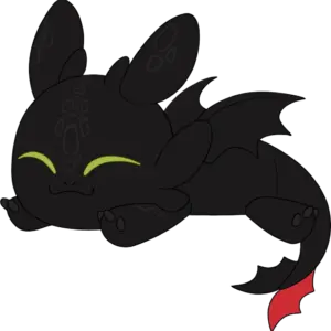 Weighted Toothless Plush (16in)