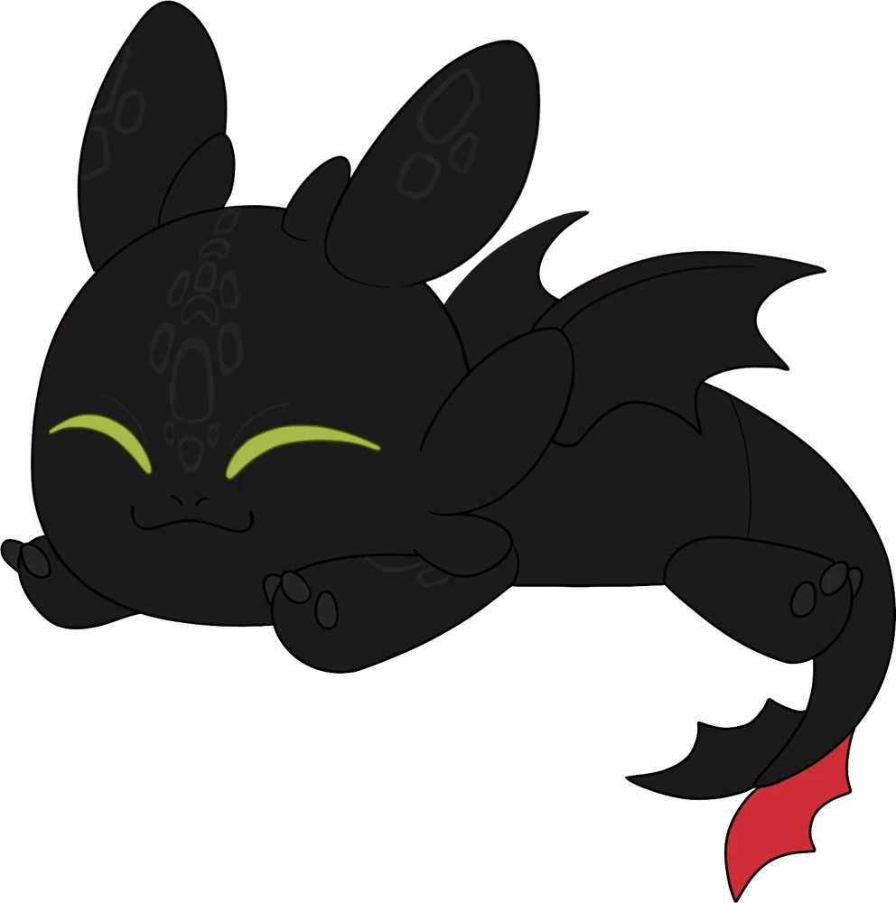 Weighted Toothless Plush (16in)