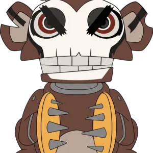 Wind Up Monkey Plush (9in)