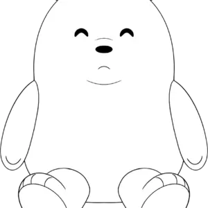 Ice Bear Plush (9in)