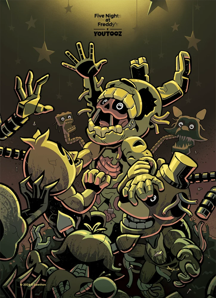 Five Nights at Freddy's Game 3 Print